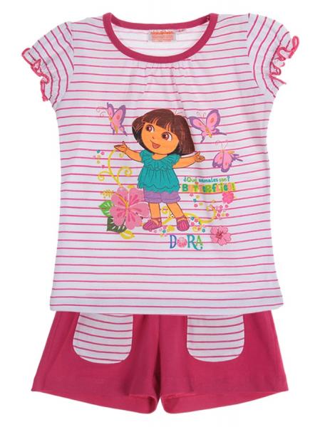 KOMPLET TRIČKO A KRAŤASY DORA 