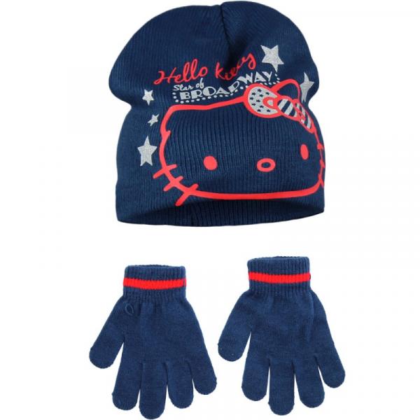 ČEPICE A RUKAVICE HELLO KITTY 