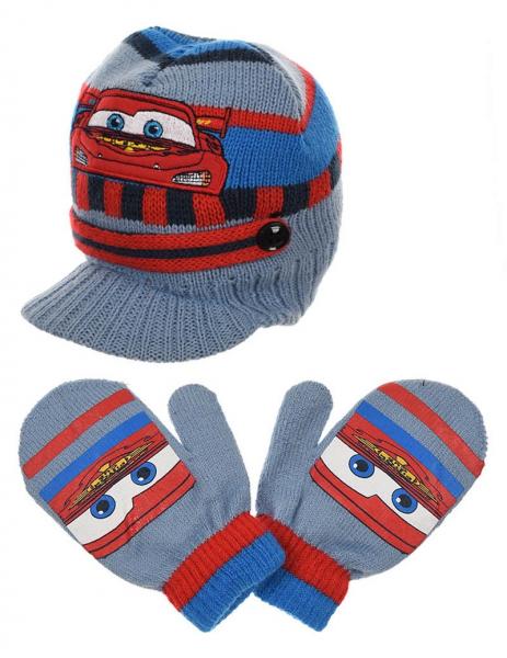 ČEPICE A RUKAVICE CARS baby 