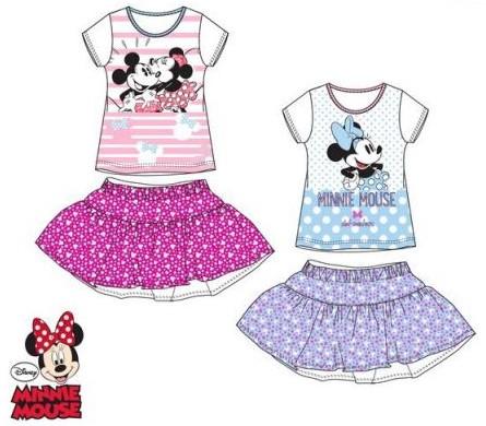 KOMPLET TRIČKO A SUKNĚ MINNIE 