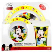 3 - DÍLNÝ PLASTOVÝ SET MICKEY 