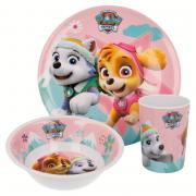 3 - DÍLNÝ MELAMINOVÝ SET TLAPKOVÁ PATROLA 