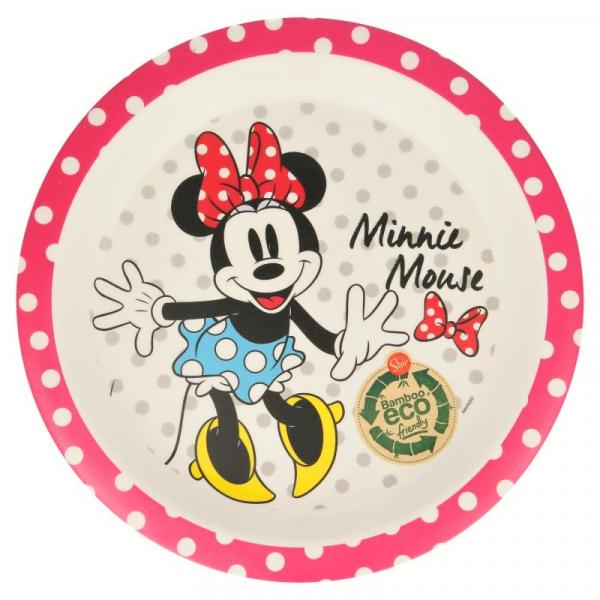 ECO BAMBUSOVÝ TALÍŘ MINNIE 