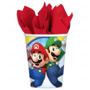 SADA 8 KS PAPÍROVÝ KELÍMEK SUPER MARIO 