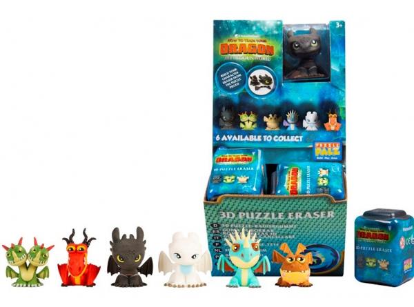 3D PUZZLE GUMA JAK VYCVIČIT DRAKA 