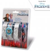SOUPRAVA HODINKY A PÁSKY K VYBARVENÍ FROZEN 