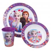 3 - DÍLNÝ PLASTOVÝ SET FROZEN 