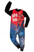 FLÍSOVÝ OVERAL SPIDERMAN 