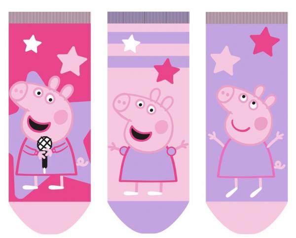 SADA 3 KS PONOŽKY PEPPA PIG 