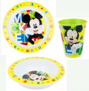 3 - DÍLNÝ PLASTOVÝ SET MICKEY 